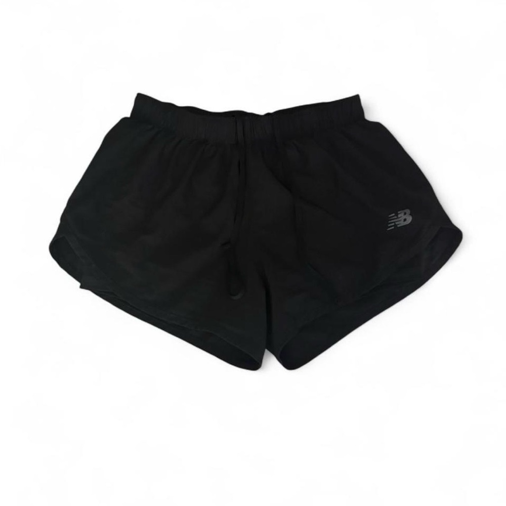 New Balance Black Women's Running Shorts with Elastic Waist